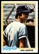 1978 Topps Base Set #382 Joe Lahoud