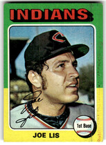 1975 Topps Base Set #86 Joe Lis