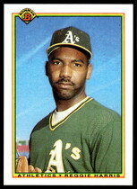 1990 Bowman Base Set #446 Reggie Harris