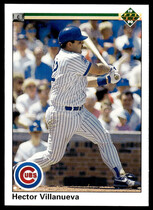 1990 Upper Deck Base Set #741 Hector Villanueva