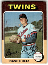 1975 Topps Base Set #419 Dave Goltz