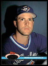 1991 Stadium Club Base Set #585 Bob MacDonald