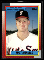 1990 Topps Debut 89 #82 Matt Merullo