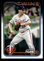 2024 Topps Update #US47 Justin Topa