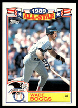 1990 Topps Glossy All Stars #15 Wade Boggs