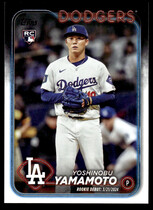 2024 Topps Update #US149 Yoshinobu Yamamoto