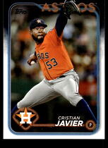 2024 Topps Base Set #269 Cristian Javier