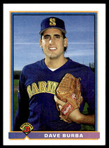 1991 Bowman Base Set #263 Dave Burba