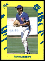 1990 Classic Yellow #T86 Ryne Sandberg