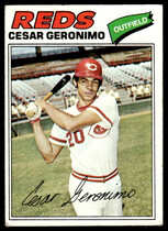 1977 Topps Base Set #535 Cesar Geronimo