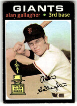 1971 Topps Base Set #224 Alan Gallagher