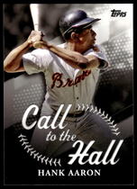 2025 Topps Call to the Hall #CTH-4 Hank Aaron