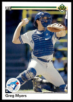 1990 Upper Deck Base Set #718 Greg Myers