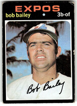 1971 Topps Base Set #157 Bob Bailey