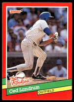 1991 Donruss Rookies #11 Ced Landrum