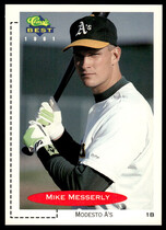 1991 Classic Classic/Best #44 Mike Messerly