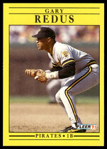 1991 Fleer Base Set #47 Gary Redus
