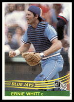 1984 Donruss Base Set #437 Ernie Whitt