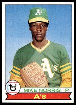 1979 Topps Base Set #191 Mike Norris
