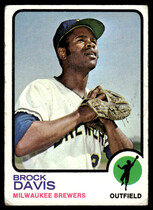 1973 Topps Base Set #366 Brock Davis
