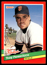 1991 Donruss Rookies #10 Tony Perezchica