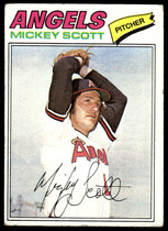 1977 Topps Base Set #401 Mickey Scott