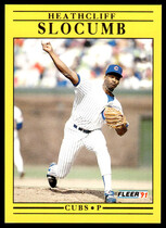 1991 Fleer Update #U-81 Heath Slocumb