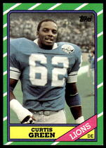 1986 Topps Base Set #250 Curtis Green
