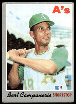 1970 Topps Base Set #205 Bert Campaneris