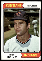 1974 Topps Base Set #231 Dick Tidrow