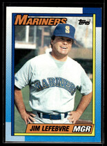 1990 Topps Base Set #459 Jim Lefebvre