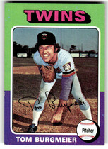 1975 Topps Base Set #478 Tom Burgmeier