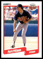 1990 Fleer Update #U-109 Park Pittman