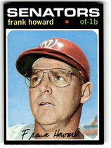 1971 Topps Base Set #620 Frank Howard