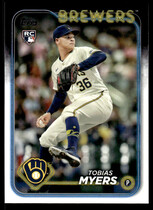 2024 Topps Update #US299 Tobias Myers