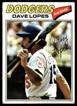1977 Topps Base Set #180 Dave Lopes
