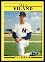1991 Fleer Base Set #661 David Eiland