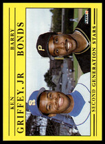 1991 Fleer Base Set #710 Barry Bonds|Ken Griffey Jr