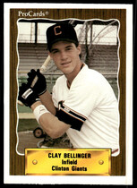 1990 CMC Base Set #844 Clay Bellinger