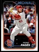 2024 Topps Update #US338 Pedro Pages
