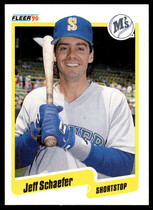 1990 Fleer Update #U-120 Jeff Schaefer