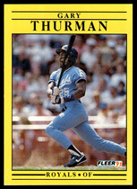 1991 Fleer Base Set #573 Gary Thurman