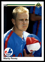 1990 Upper Deck Base Set #628 Marty Pevey