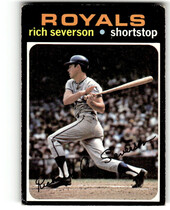 1971 Topps Base Set #103 Rich Severson