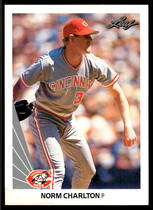 1990 Leaf Base Set #334 Norm Carlton
