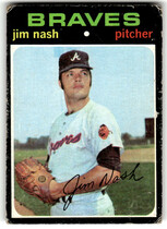 1971 Topps Base Set #306 Jim Nash