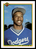 1990 Bowman Base Set #96 Tom Goodwin