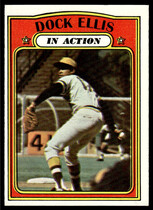 1972 Topps Base Set #180 Dock Ellis