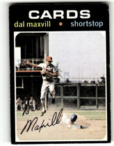 1971 Topps Base Set #476 Dal Maxvill