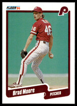1990 Fleer Update #U-45 Brad Moore
